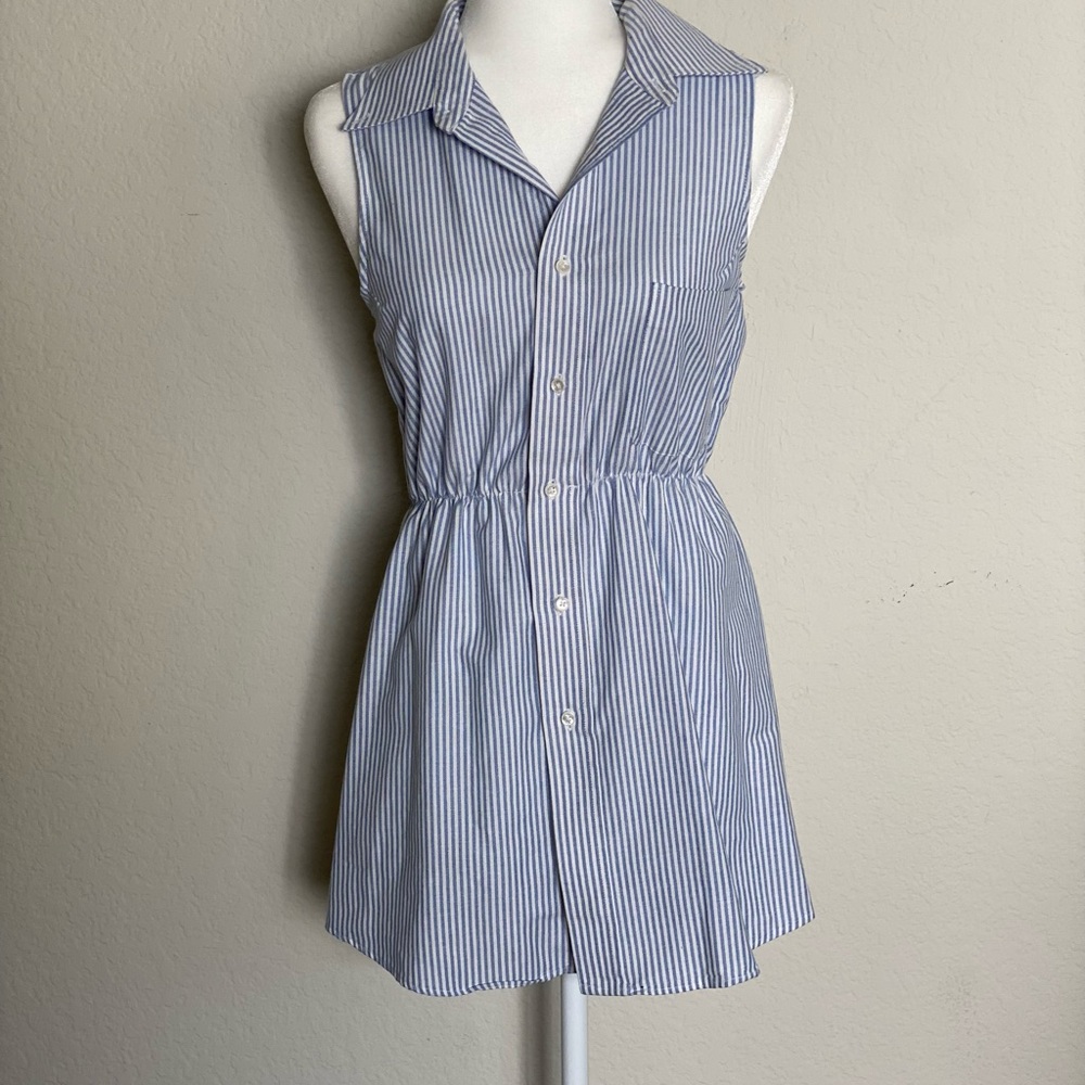 Mini striped dress